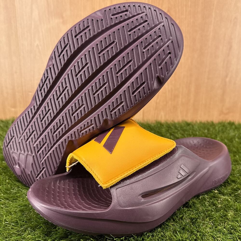adidas Lightblaze Slide ASU Arizona State Sun Devils Slides IH7112 Men's Size 7